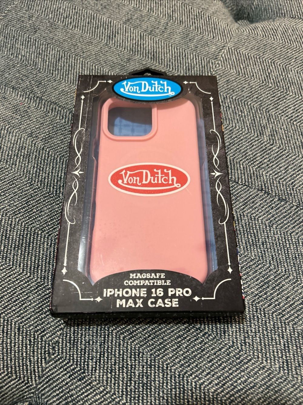 Von Dutch Pink iPhone 16 Pro Max Case MagSafe Compatible NIB